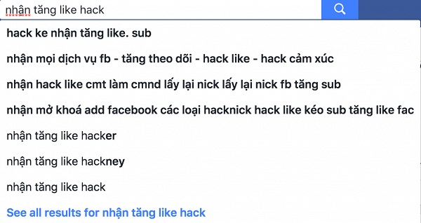 Tràn lan dịch vụ hack tài khoản trên Facebook, công khai quảng cáo mình ăn cắp a Tràn lan dịch vụ hack tài khoản trên Facebook, công khai quảng cáo mình ăn cắp a