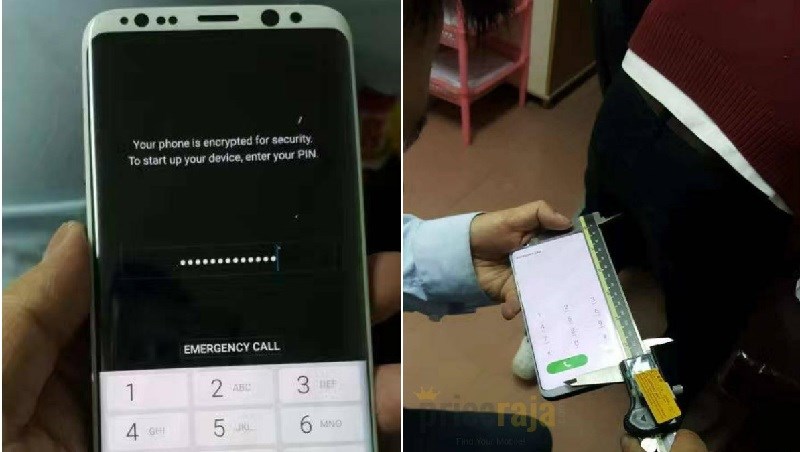 Galaxy S8 màu trắng lộ ảnh thực tế đang hoạt động