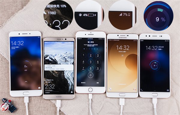 5 phút sạc đầu So sánh sạc nhanh