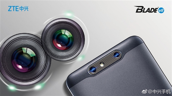 ZTE Blade V8 smartphone trang bị camera kép giá chỉ 4.9 triệu