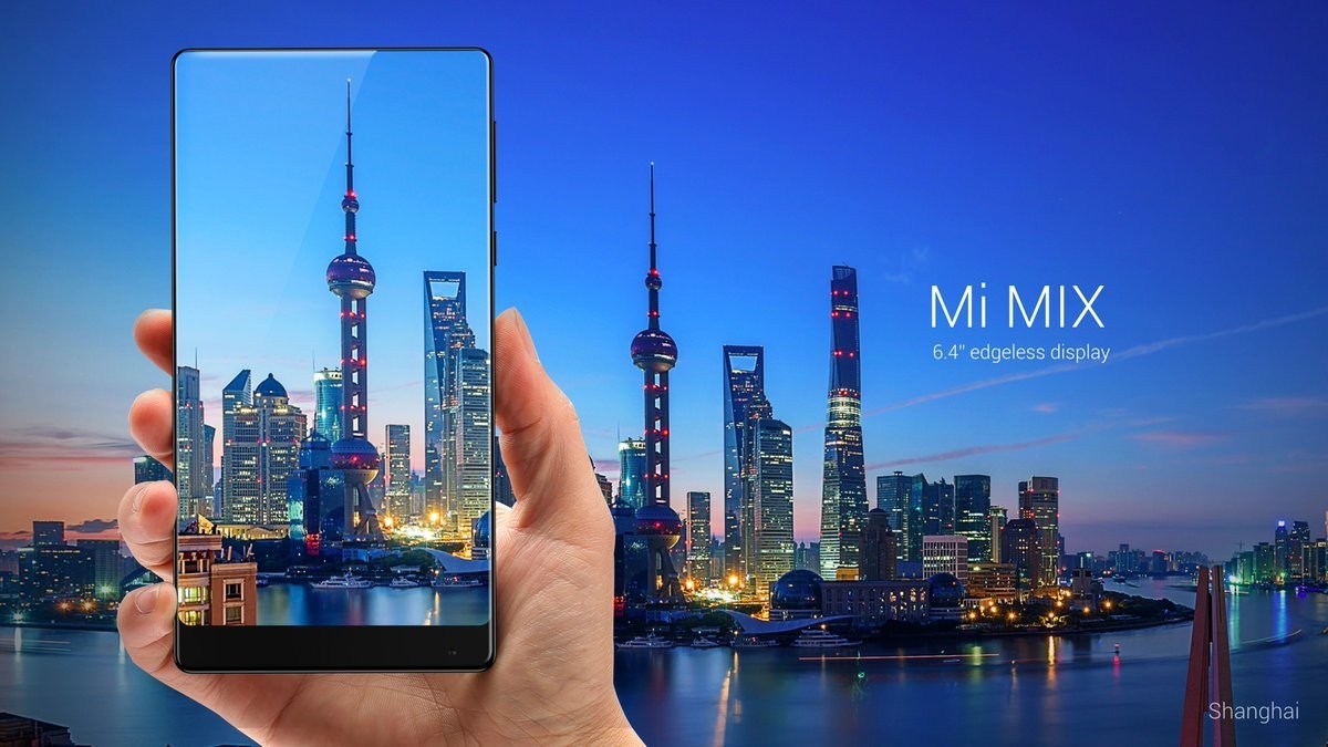 Xuất hiện mẫu Mi MIX 2 siêu quyến rũ, màn hình chiếm 93%, camera kép