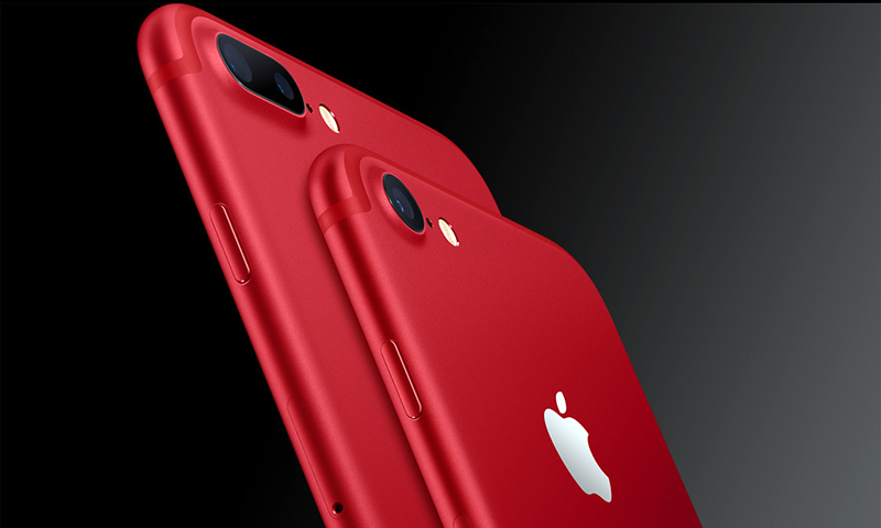 iPhone 7 và 7 Plus màu đỏ red mới ra mắt