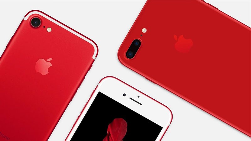 iPhone 7 và 7 Plus màu đỏ red