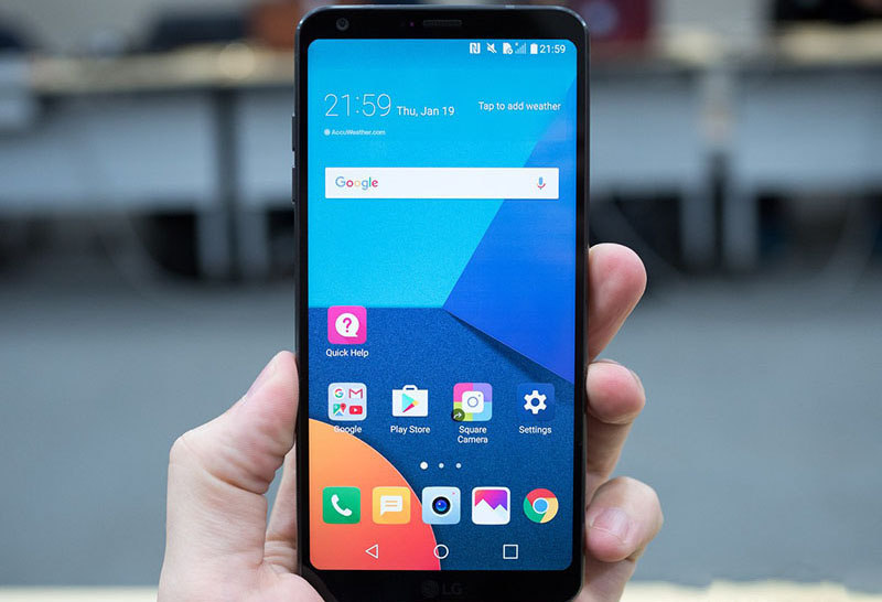 Androidcentral LG G6 ình ảnh của chiếc LG G6 khi vừa ra mắt hoàn toàn giống với những rò rỉ trước đó