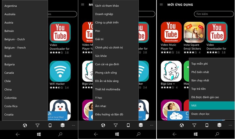 [WP] Ứng dụng tìm App nhanh và miễn phí dành cho Windows Mobile