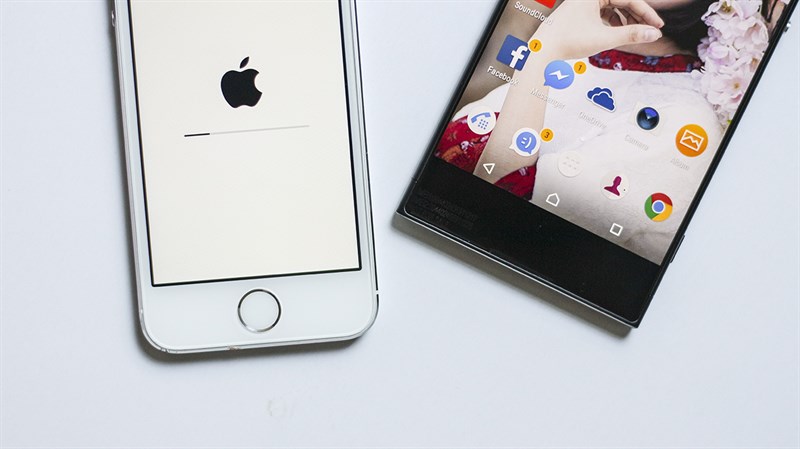 So sánh Xperia XA1 và iPhone 5S So sánh Xperia XA1 và iPhone 5S
