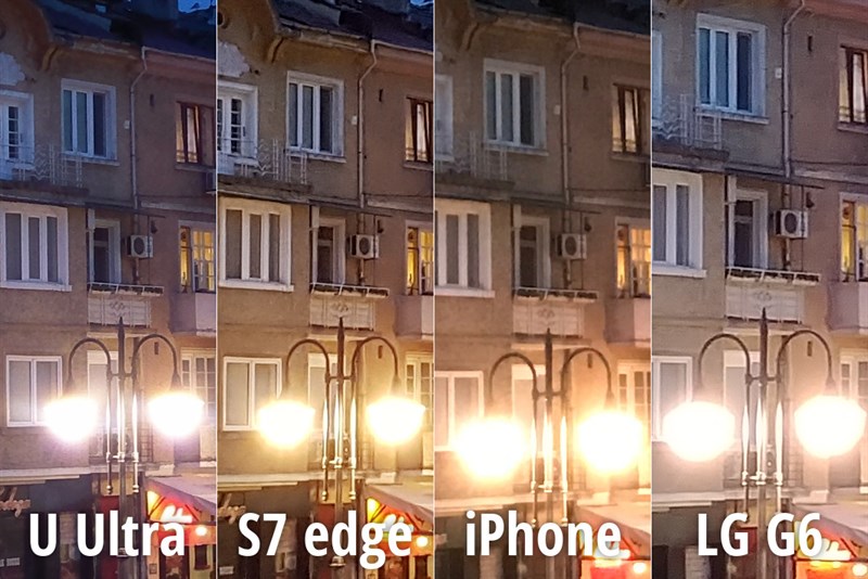 So sánh HTC U Ultra, LG g6, Galaxy S7 Edge và iPhone 7 Plus