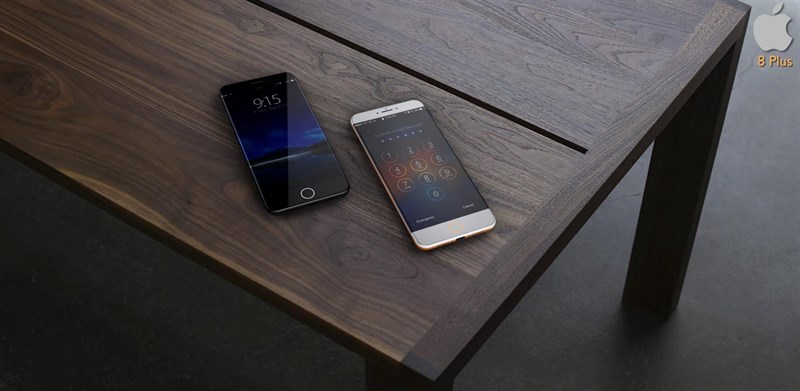 Chiêm ngưỡng mẫu iPhone 8 Plus với màn hình 5.8 inch, pin 3.400 mAh, mỏng 6.2 mm Chiêm ngưỡng mẫu iPhone 8 Plus với màn hình 5.8 inch, pin 3.400 mAh, mỏng 6.2 mm