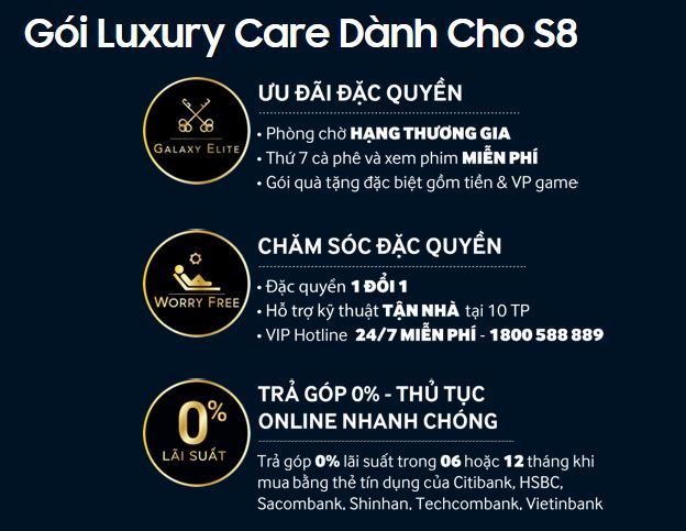 Bộ đôi Galaxy S8, S8 Plus chính thức cho đặt hàng kèm bộ quà tặng và ưu đãi khủng