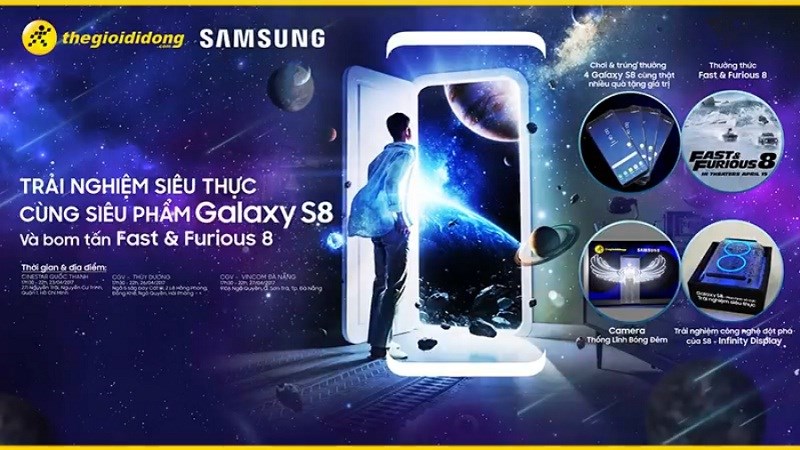 Đăng Ký Tham Dự TechOffline Galaxy S8