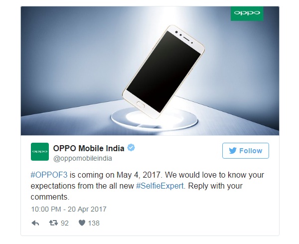 OPPO F3
