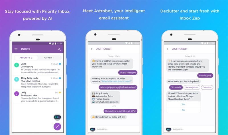 Astro: AI Meets Email