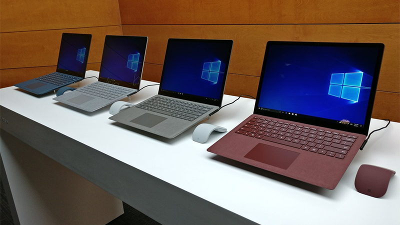 Màu sắc Surface Laptop