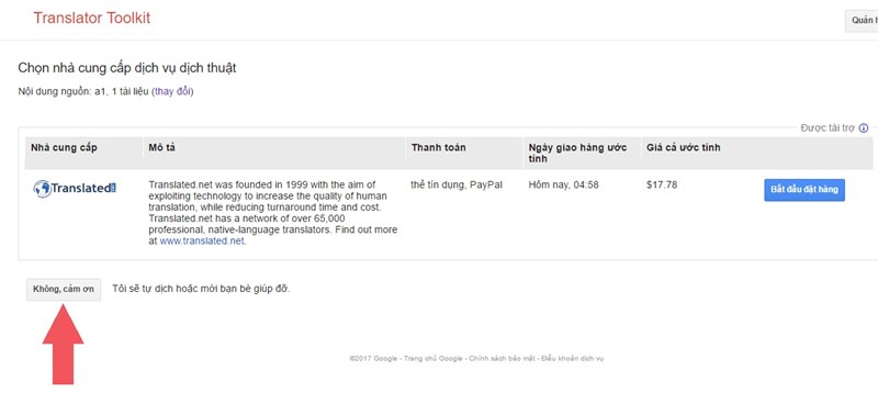 Google dịch Google dịch