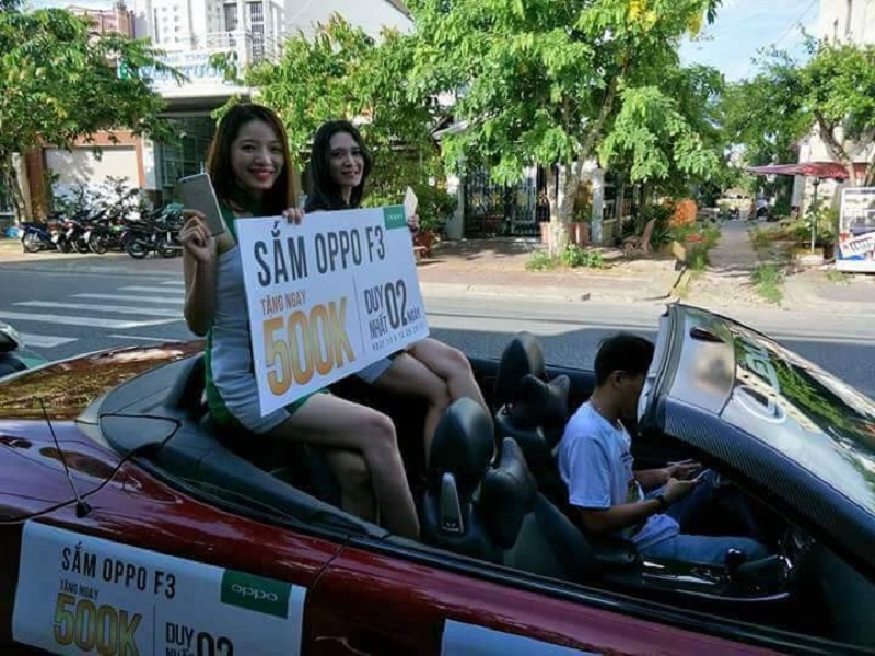 Màn tuần hành ấn tượng của OPPO Màn tuần hành ấn tượng của OPPO