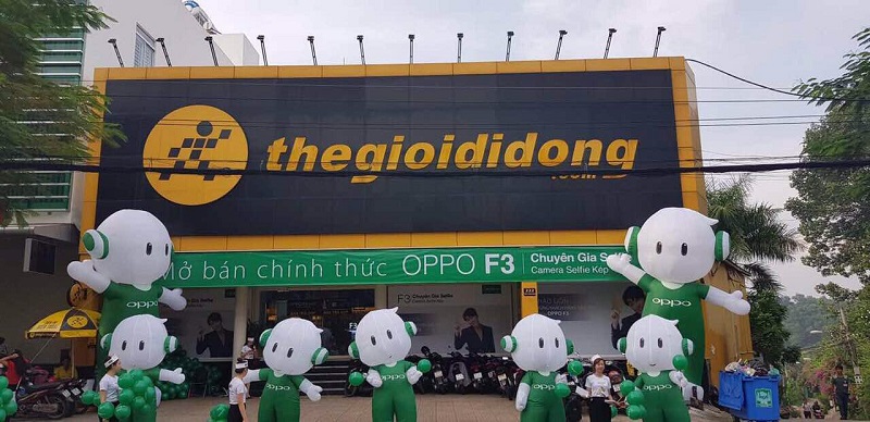 ngày đầu mở bán OPPO F3 tại các chi nhánh TGDĐ ngày đầu mở bán OPPO F3 tại các chi nhánh TGDĐ