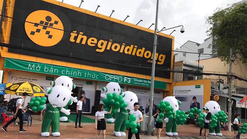 TGDĐ ngày đầu mở bán OPPO TGDĐ ngày đầu mở bán OPPO