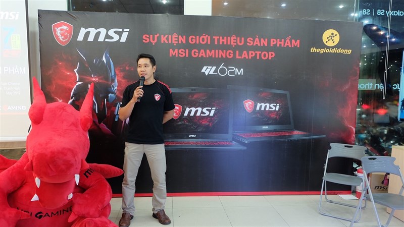 Sự kiện mở bán và giới thiệu dòng Laptop Gaming MSI tại TGDĐ