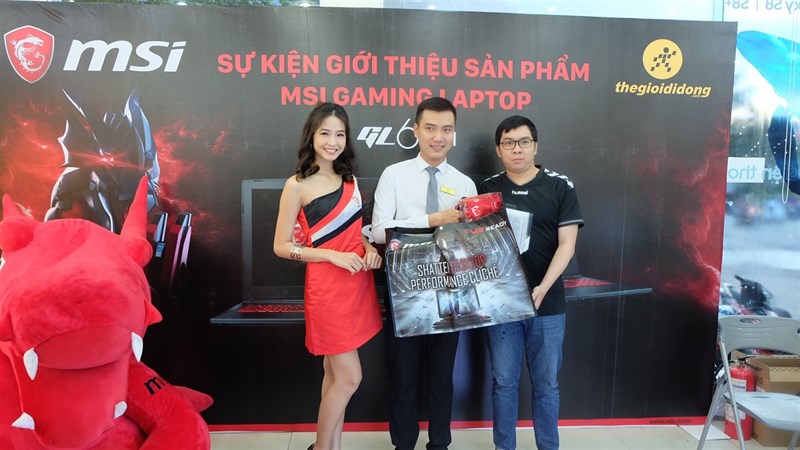 Sự kiện mở bán và giới thiệu dòng Laptop Gaming MSI tại TGDĐ
