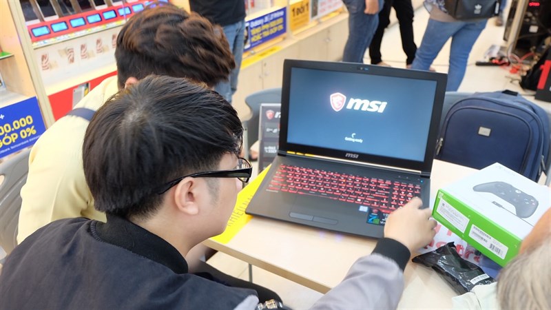 Sự kiện mở bán và giới thiệu dòng Laptop Gaming MSI tại TGDĐ