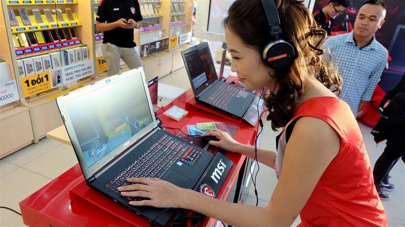 Sự kiện mở bán và giới thiệu dòng Laptop Gaming MSI tại TGDĐ