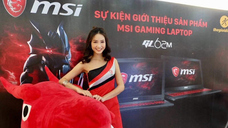 Sự kiện mở bán và giới thiệu dòng Laptop Gaming MSI tại TGDĐ