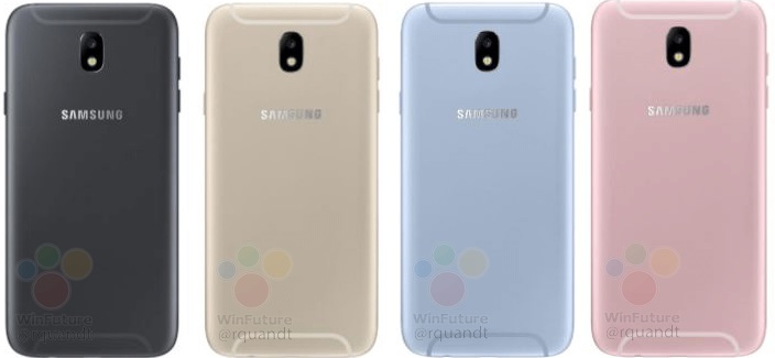 mặt sau của Galaxy J5 (2017)