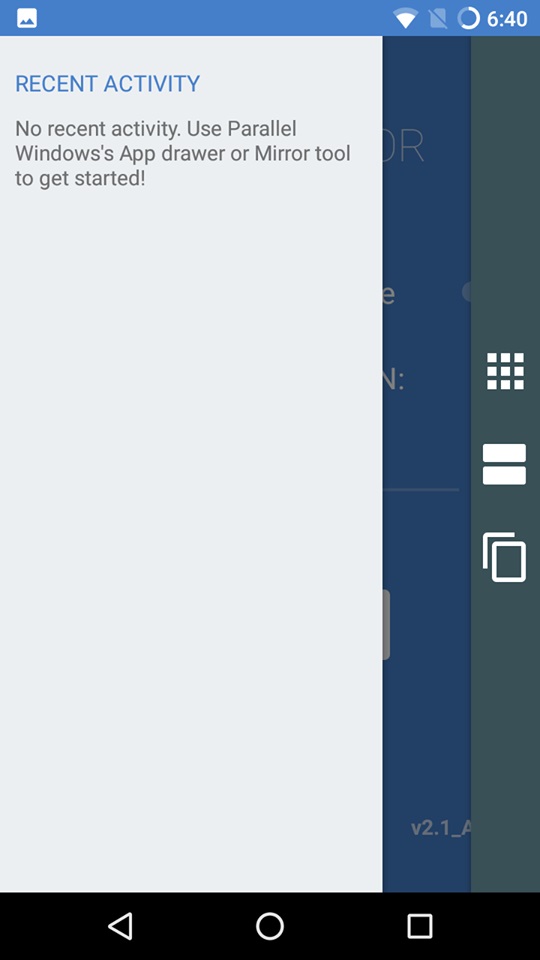 Parallel Windows for Nougat 4