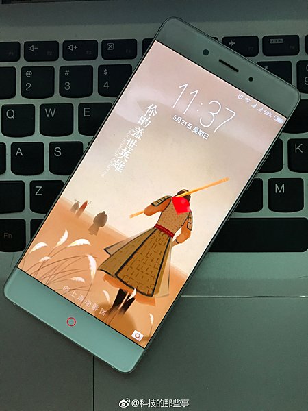 Thiết bị được cho là Nubia Z17 Thiết bị được cho là Nubia Z17