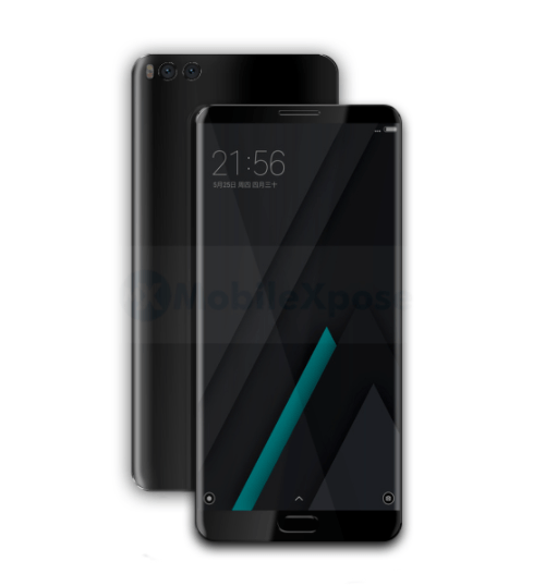 Xiaomi Mi Note 3: Snapdragon 835, RAM 6 GB, viên pin 4.000 mAh Mi Note 3 màn hình cong, Snapdragon 835, RAM 6GB, camera kép lộ thiết kế cực đẹp!