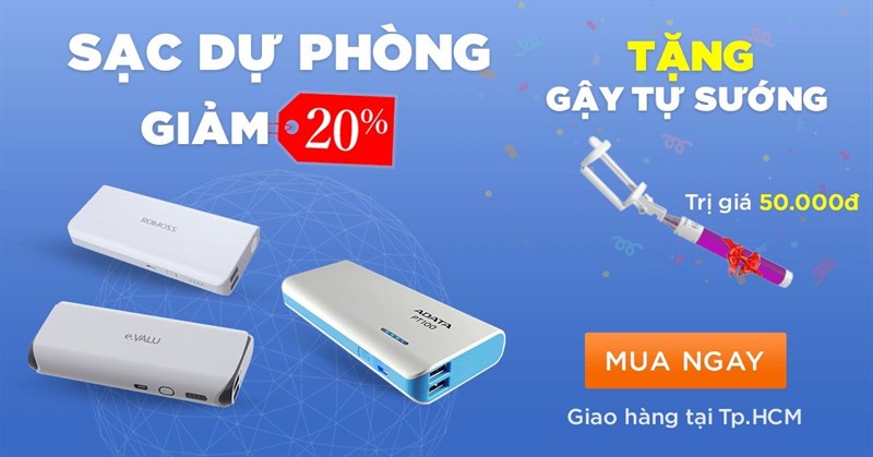  pin sạc dự phòng