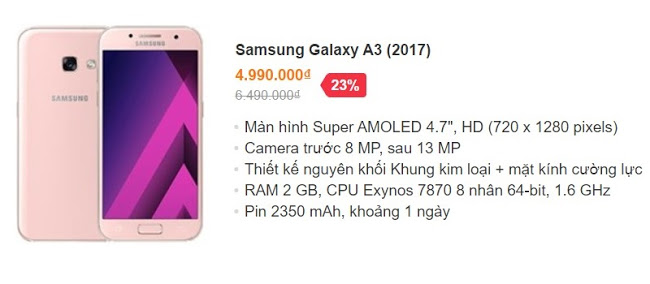 Galaxy A3 2017