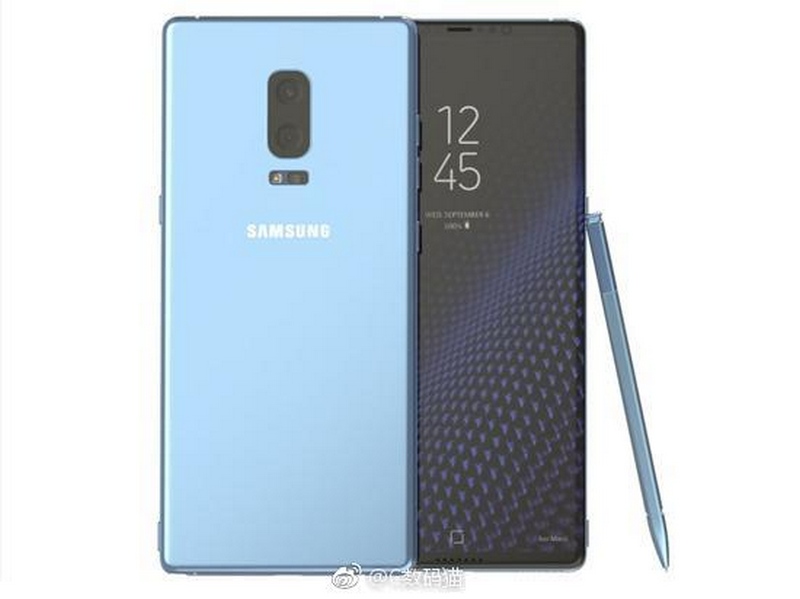 Siêu phẩm Galaxy Note 8 màu xanh san hô bỗng dưng xuất hiện