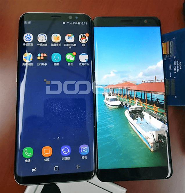 Galaxy S8 Plus đọ dáng với Doogee Mix Plus