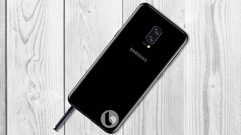 Ảnh render Galaxy Note 8 