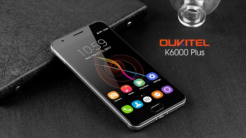 OUKITEL K6000 Plus: Pin 6.080 mAh, RAM 4 GB giá chưa tới 4 triệu