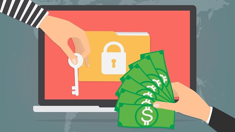 Ransomware tống tiền mã hoá dữ liệu