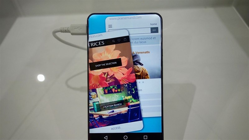 Smartphone Sharp viền siêu mỏng lộ cấu hình trên AnTuTu Smartphone Sharp viền siêu mỏng lộ cấu hình trên AnTuTu