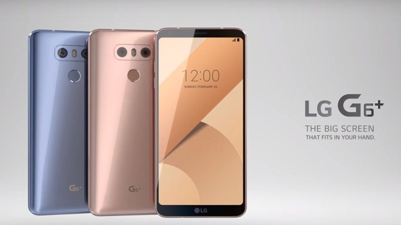 LG chính thức phát hành video cho sản phẩm G6+