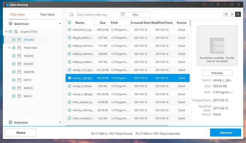 Wondershare Data Recovery Wondershare Data Recovery