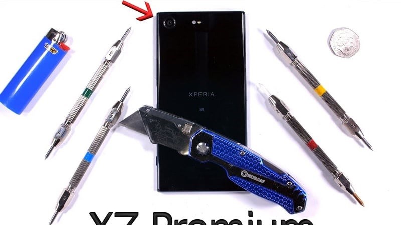 Thật ngạc nhiên với độ bền của Sony Xperia XZ Premium