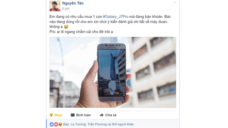 Đánh giá Galaxy J7 Pro