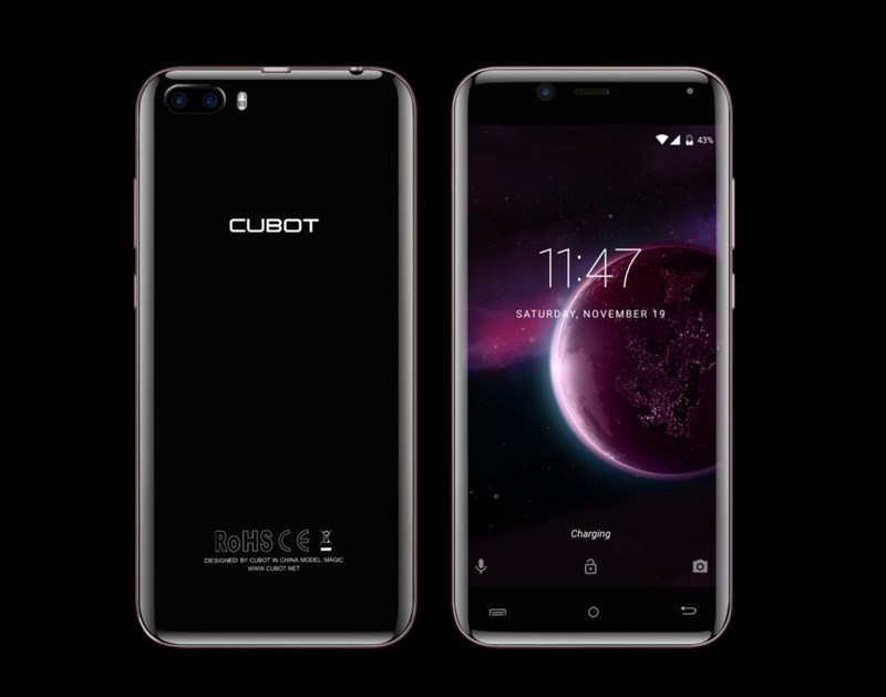 Cubot Magic chạy Android 7, RAM 3GB, camera kép, giá 2,5 triệu đồng