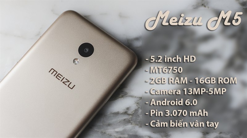 Trên tay Meizu M5