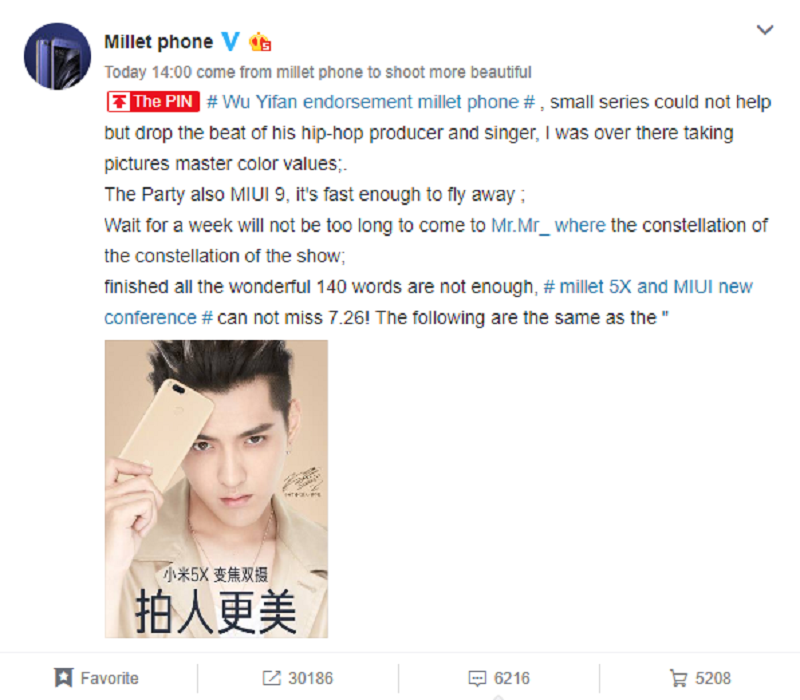 Xiaomi Mi 5X và MIUI 9 sẽ cùng nhau ra mắt vào tuần sau Xiaomi Mi 5X và MIUI 9 sẽ cùng nhau ra mắt vào tuần sau