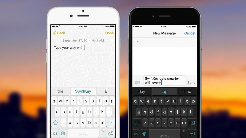 Ứng dụng bàn phím thông minh SwiftKey dành cho iOS có bản cập nhật mới