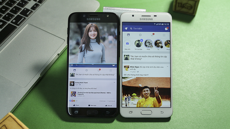 So sánh Galaxy J7 Pro và J7 Prime So sánh Galaxy J7 Pro và J7 Prime