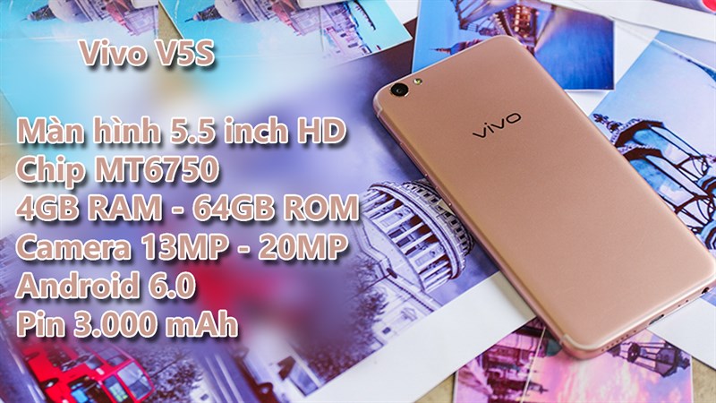 Trên tay Vivo V5S Trên tay Vivo V5S