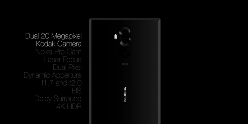 Concept: Nokia 9 camera kép, vân tay siêu âm độc đáo cùng cấu hình mạnh mẽ với chip Snapdragon 835 Concept: Nokia 9 camera kép, vân tay siêu âm độc đáo cùng cấu hình mạnh mẽ với chip Snapdragon 835