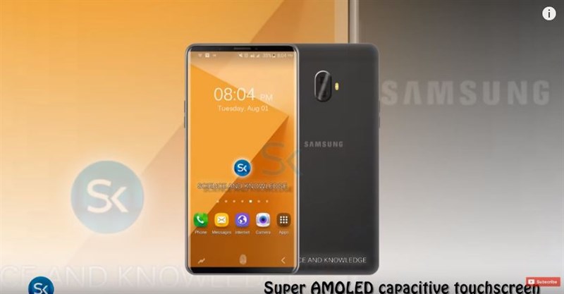 Concept: Galaxy C10 Pro với màn hình vô cực, RAM 8GB, camera kép 16MP cùng pin 4.000mAh